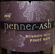 Penner-Ash 2018 Willamette Valley Pinot Noir