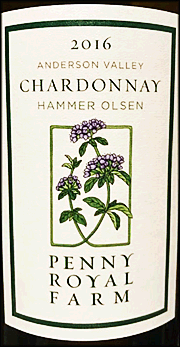 Pennyroyal Farm 2016 Chardonnay