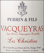 Perrin Fils 2009 Les Christins