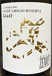 Peter Zemmer 2020 Riserva Giatl Pinot Grigio