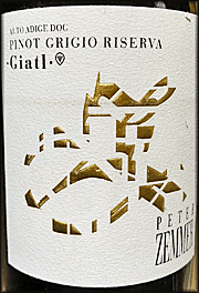 Peter Zemmer 2022 Riserva Giatl Pinot Grigio