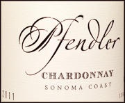 Pfendler 2011 Sonoma Coast Chardonnay