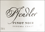 Pfendler 2011 Pinot Noir