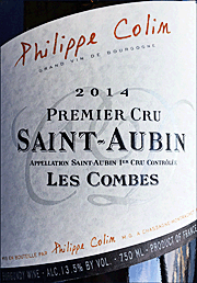 Philippe Colin 2014 Premier Cru Les Combes