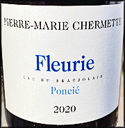 Pierre Marie Chermette 2020 Fleurie Poncie