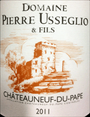 Pierre Usseglio 2011 Chateauneuf du Pape Blanc