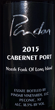 Pindar 2015 Cabernet Port