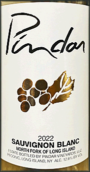 Pindar 2022 Sauvignon Blanc