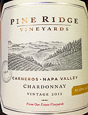 Pine Ridge 2012 Dijon Clone Chardonnay