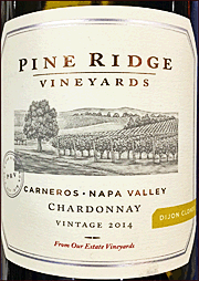 Pine Ridge 2014 Dijon Clone Chardonnay