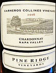 Pine Ridge 2016 Carneros Collines Vineyard Chardonnay