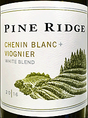 Pine Ridge 2016 Chenin Blanc-Viognier