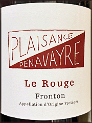 Plaisance Penevayre 2020 Le Rouge