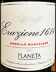 Planeta 2017 Eruzione 1614 Nerello Mascalese