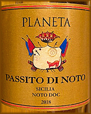 Planeta 2018 Passito di Noto