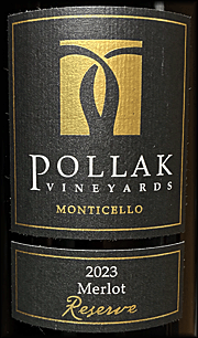 Pollak 2023 Reserve Merlot