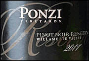 Ponzi 2011 Reserve Pinot Noir