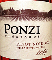 Ponzi 2014 Pinot Noir Rose