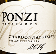 Ponzi 2014 Reserve Chardonnay