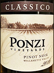 Ponzi 2016 Classico Pinot Noir