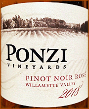 Ponzi 2018 Pinot Noir Rose