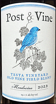 Post & Vine 2022 Old Vine Field Blend