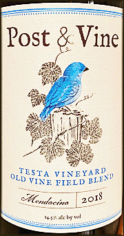 Post & Vine 2018 Old Vine Field Blend