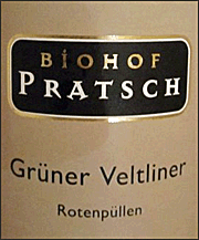 Pratsch 2010 Rotenpullen Gruner Veltliner