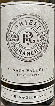 Priest Ranch 2019 Grenache Blanc