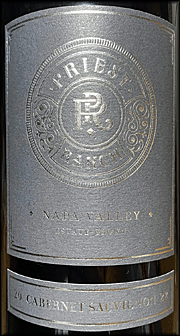 Priest Ranch 2022 Napa Valley Cabernet Sauvignon