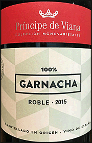 Principe de Viana 2015 Roble Garnacha