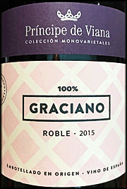 Principe de Viana 2015 Roble Graciano