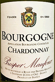 Prosper Maufoux 2016 Bourgogne