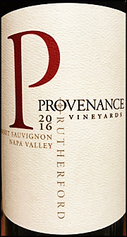 Provenance 2016 Rutherford Cabernet Sauvignon