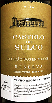 Quinta do Gradil 2016 Castelo do Sulco Reserva