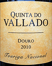 Quinta do Vallado 2010 Touriga Nacional