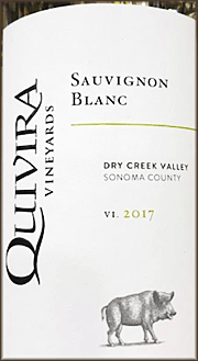 Quivira 2017 Dry Creek Valley Sauvignon Blanc