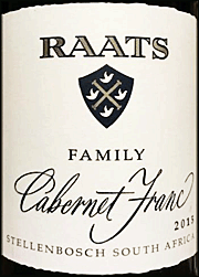 Raats 2015 Cabernet Franc