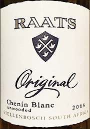 Raats 2015 Original Chenin Blanc