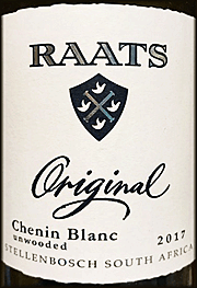 Raats 2017 Original Chenin Blanc