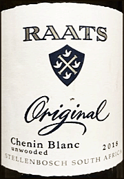 Raats 2018 Original Chenin Blanc