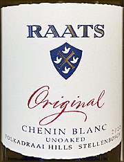Raats 2022 Original Chenin Blanc