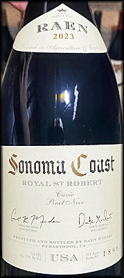 Raen 2023 Royal St. Robert Pinot Noir