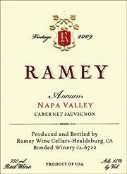 Ramey 2009 Annum Cabernet