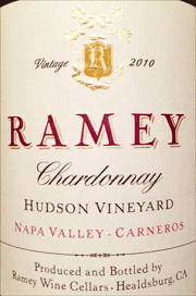 Ramey 2010 Hudson Chardonnay