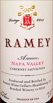 Ramey 2011 Annum Cabernet Sauvignon