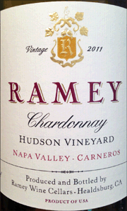 Ramey 2011 Hudson Vineyard Chardonnay