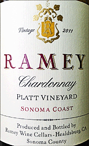 Ramey 2011 Platt Chardonnay