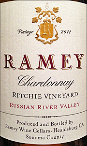 Ramey 2011 Ritchie Vineyard Chardonnay