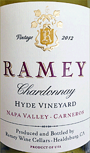 Ramey 2012 Hyde Chardonnay